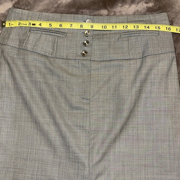 TEENFLO | Light Wool Skirt with Corset Waist - sz 8 - Picture 8 of 10